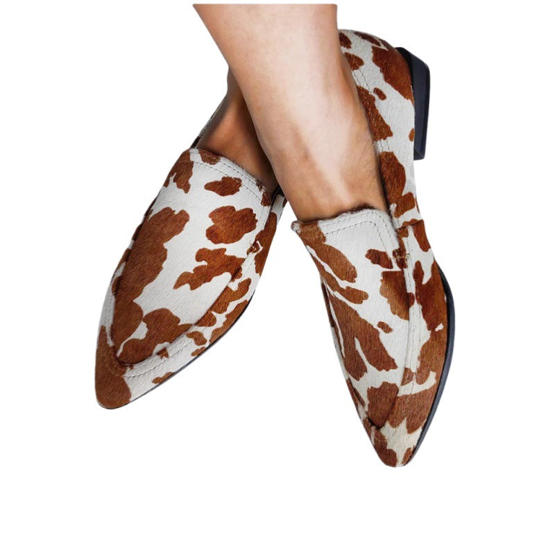 Mocasín Estampado Vaca – foto 3