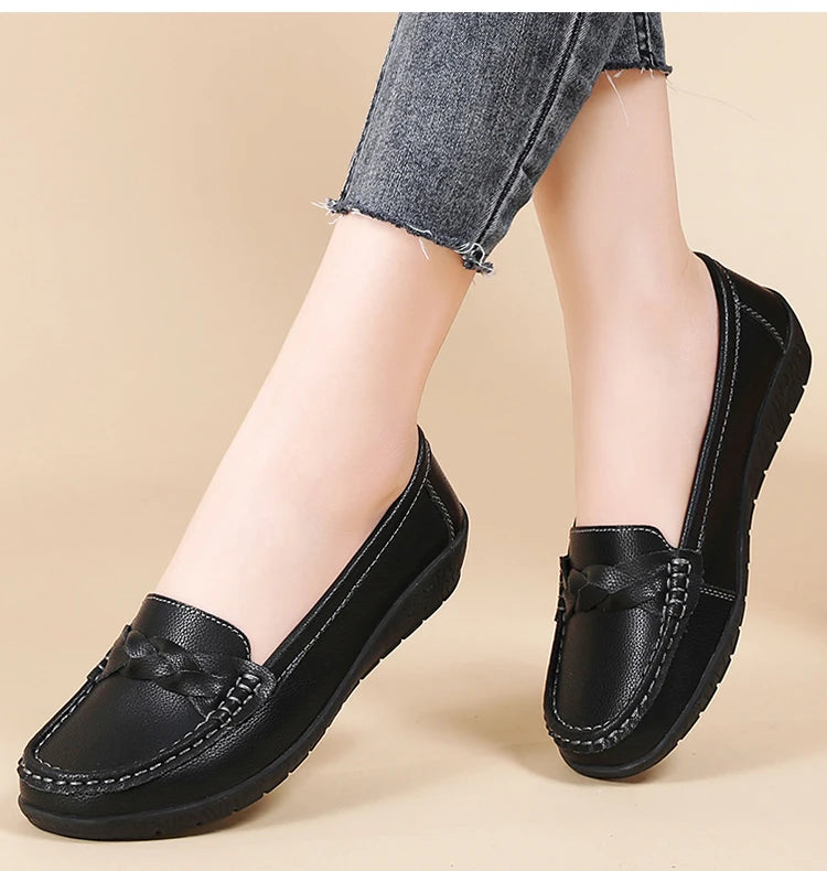 Mocasín Trenzado Cómodo