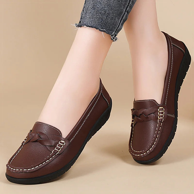 Mocasín Trenzado Cómodo