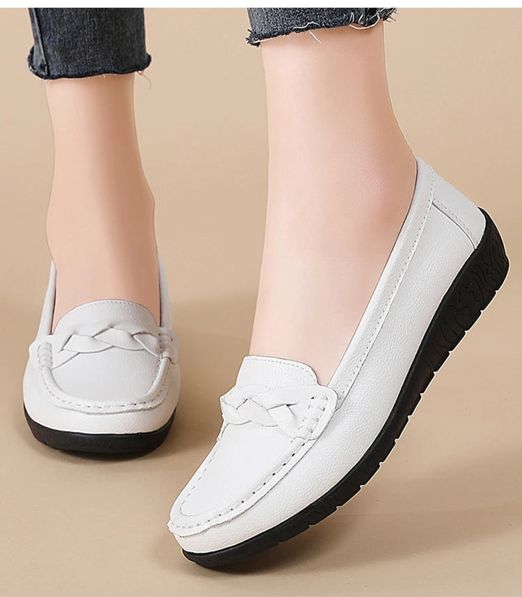 Mocasín Trenzado Cómodo