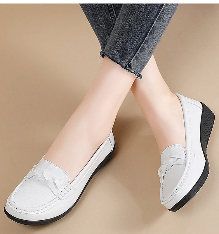 Mocasín Trenzado Cómodo