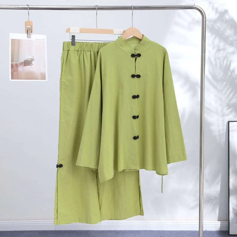 Conjunto Acolchado Cuello Mao