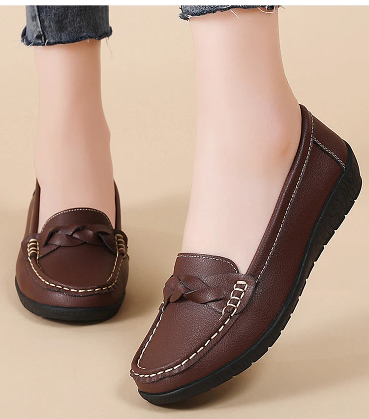 Mocasín Trenzado Cómodo