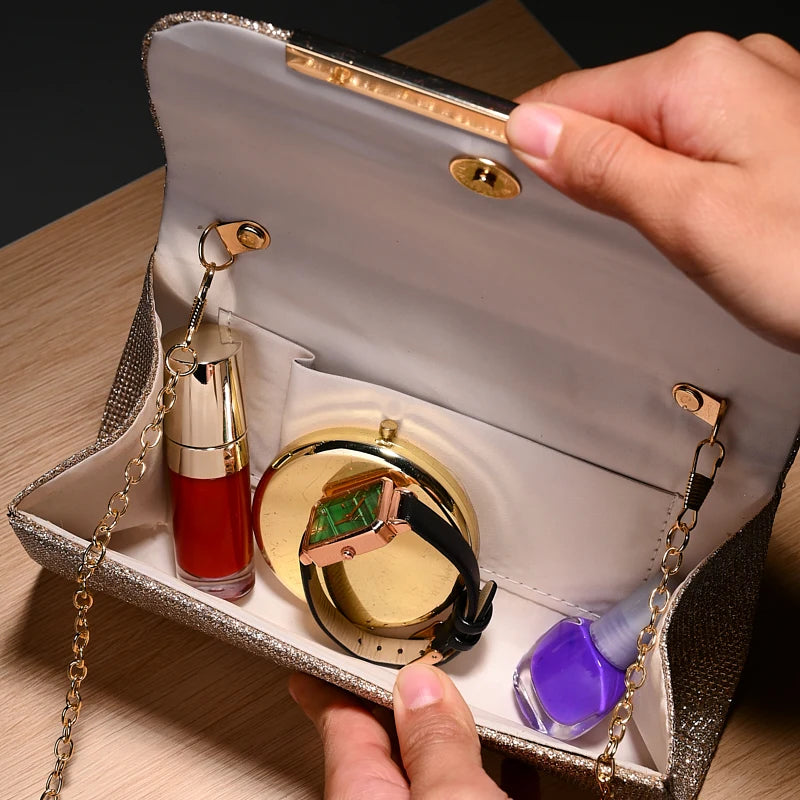 Clutch Sobre Brillante de Fiesta