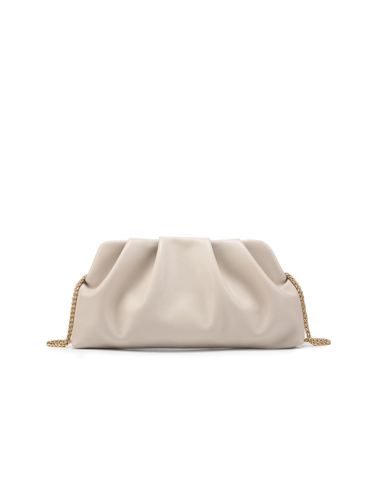 Clutch Fruncido con Cadena