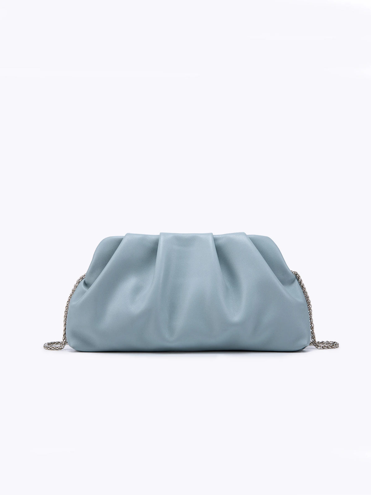 Clutch Fruncido con Cadena