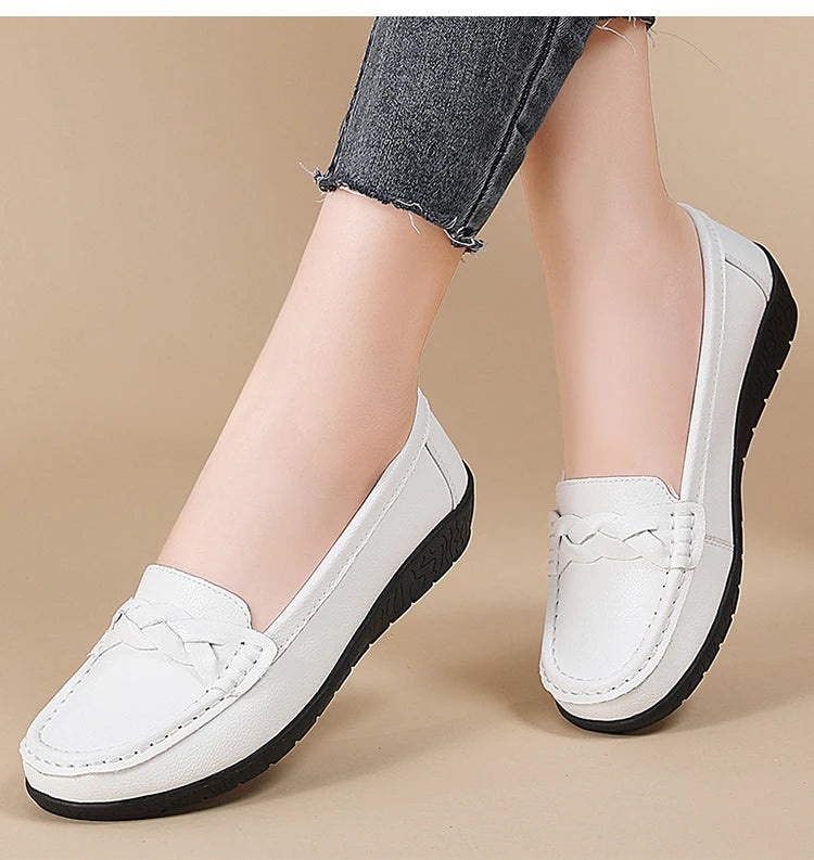 Mocasín Trenzado Cómodo