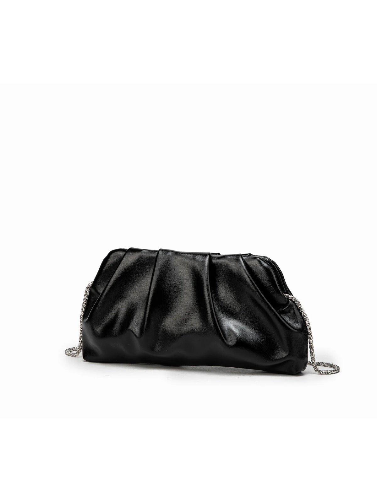 Clutch Fruncido con Cadena