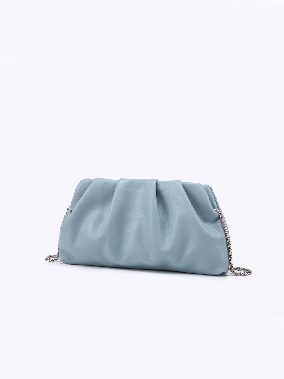 Clutch Fruncido con Cadena