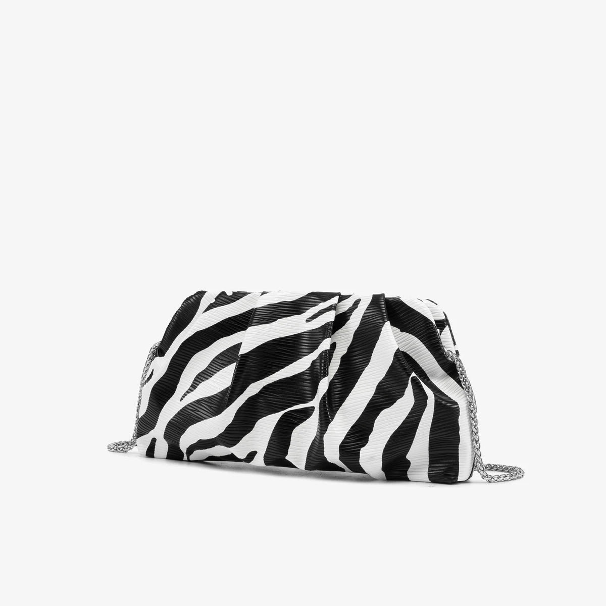 Clutch Fruncido con Cadena