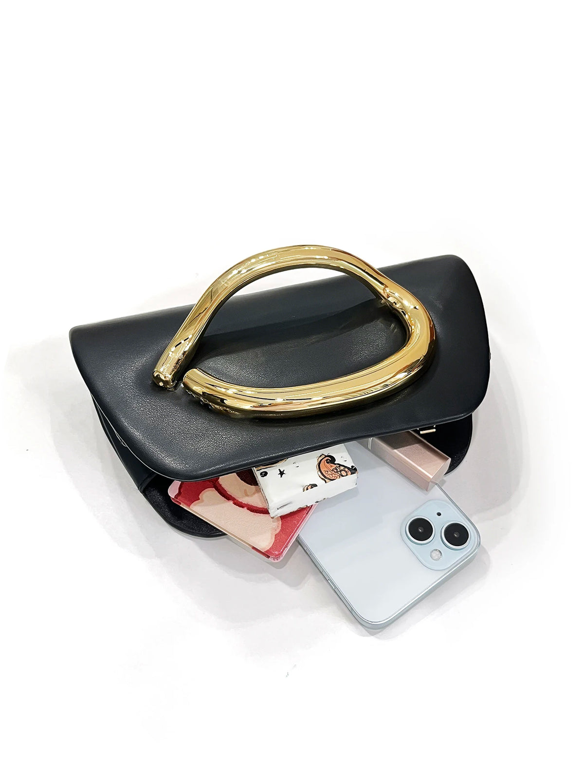 Clutch con Asa Dorada