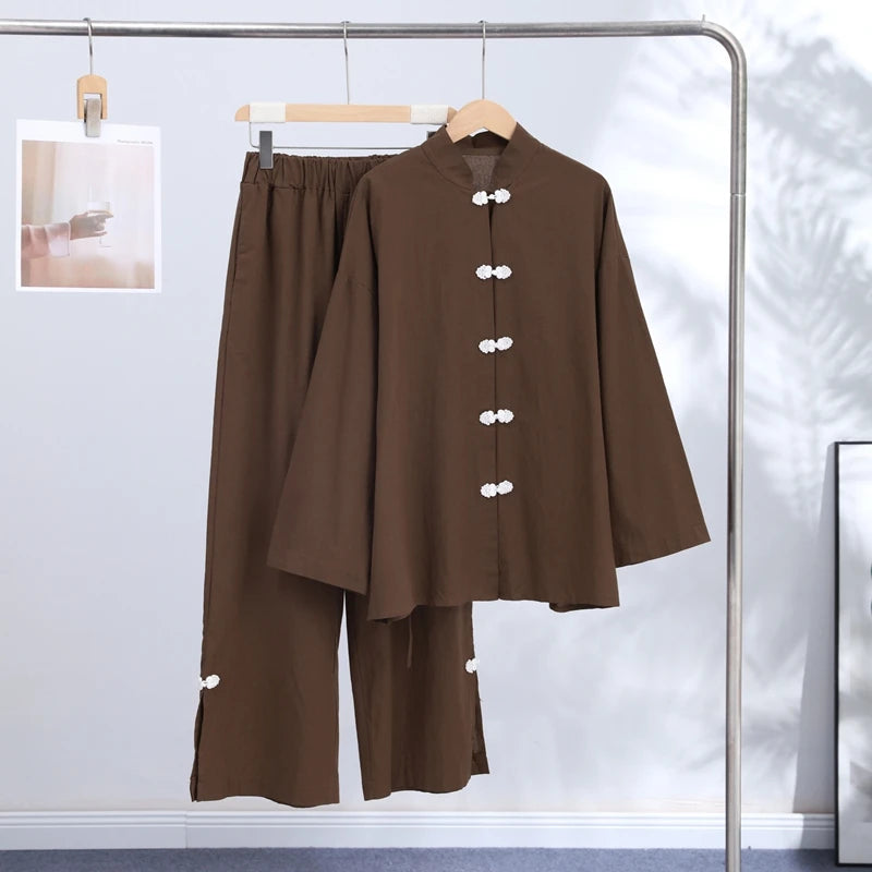 Conjunto Acolchado Cuello Mao