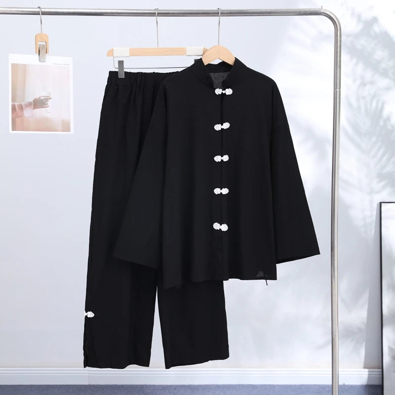 Conjunto Acolchado Cuello Mao