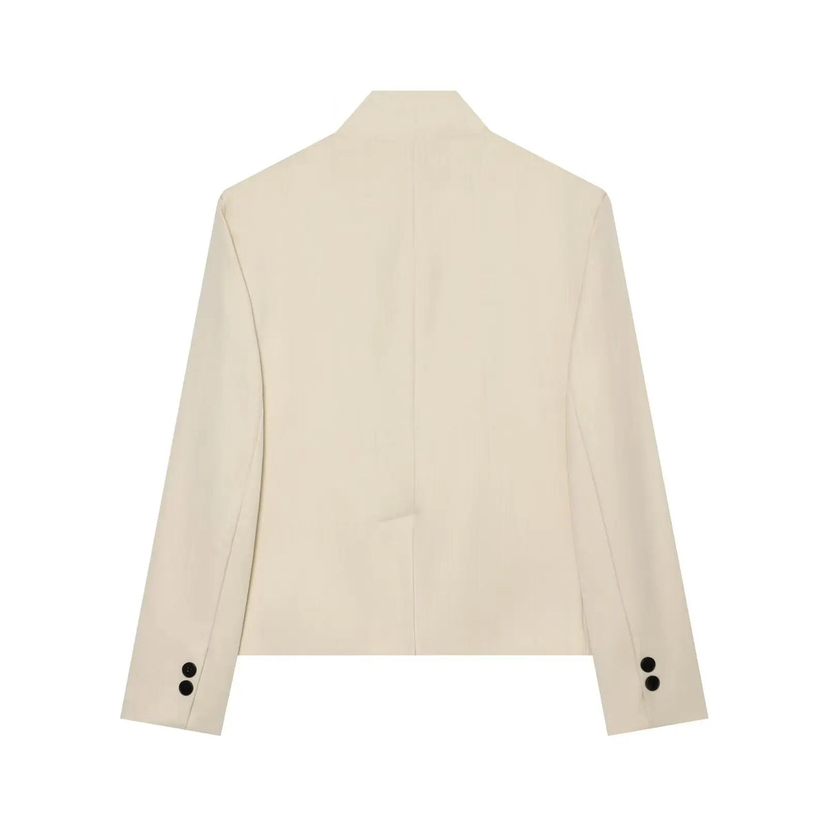 Chaqueta Cuello Mao Asimétrica