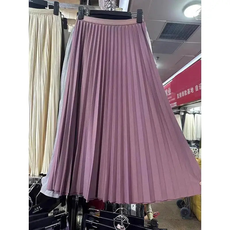 Falda Plisada Midi