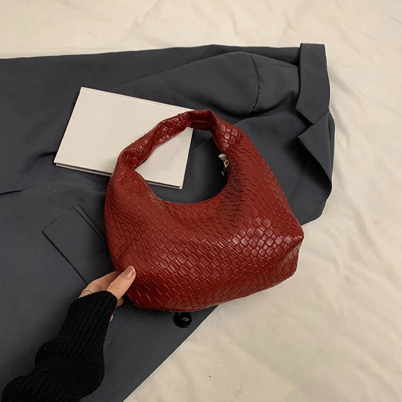 Bolso Hobo Trenzado