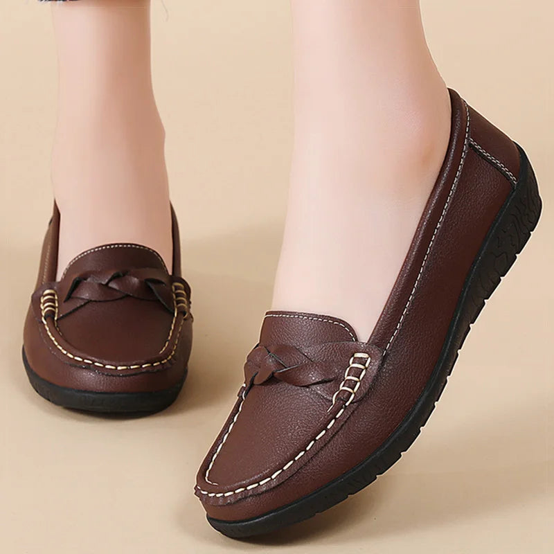 Mocasín Trenzado Cómodo