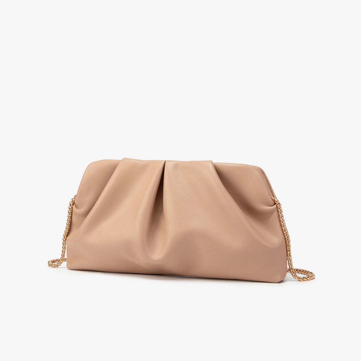 Clutch Fruncido con Cadena