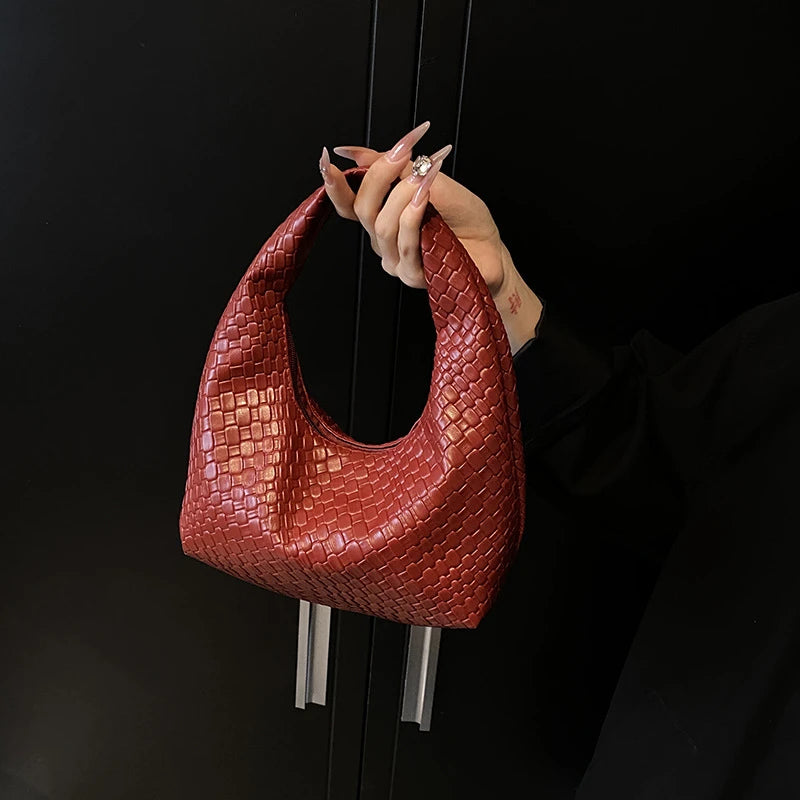 Bolso Hobo Trenzado