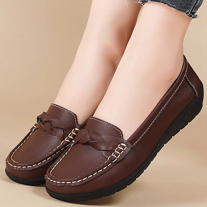 Mocasín Trenzado Cómodo