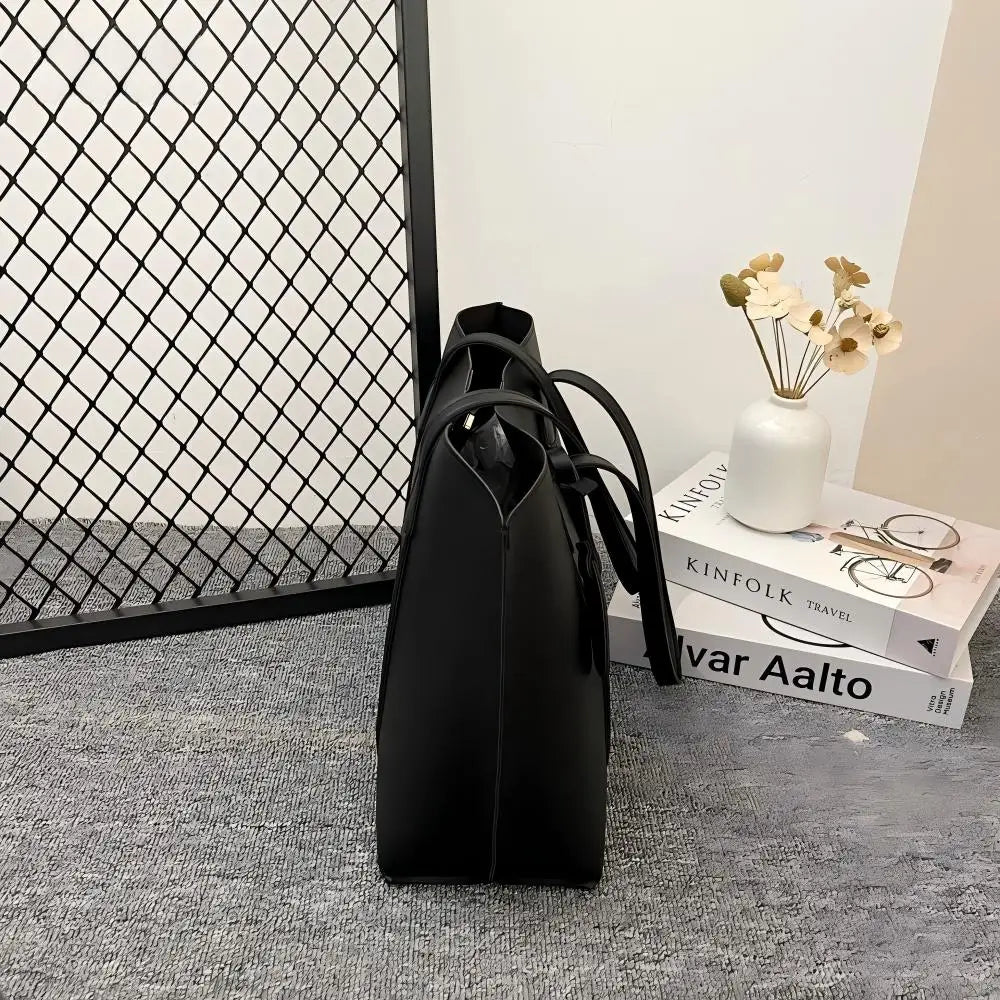 Bolso Tote Minimalista Negro