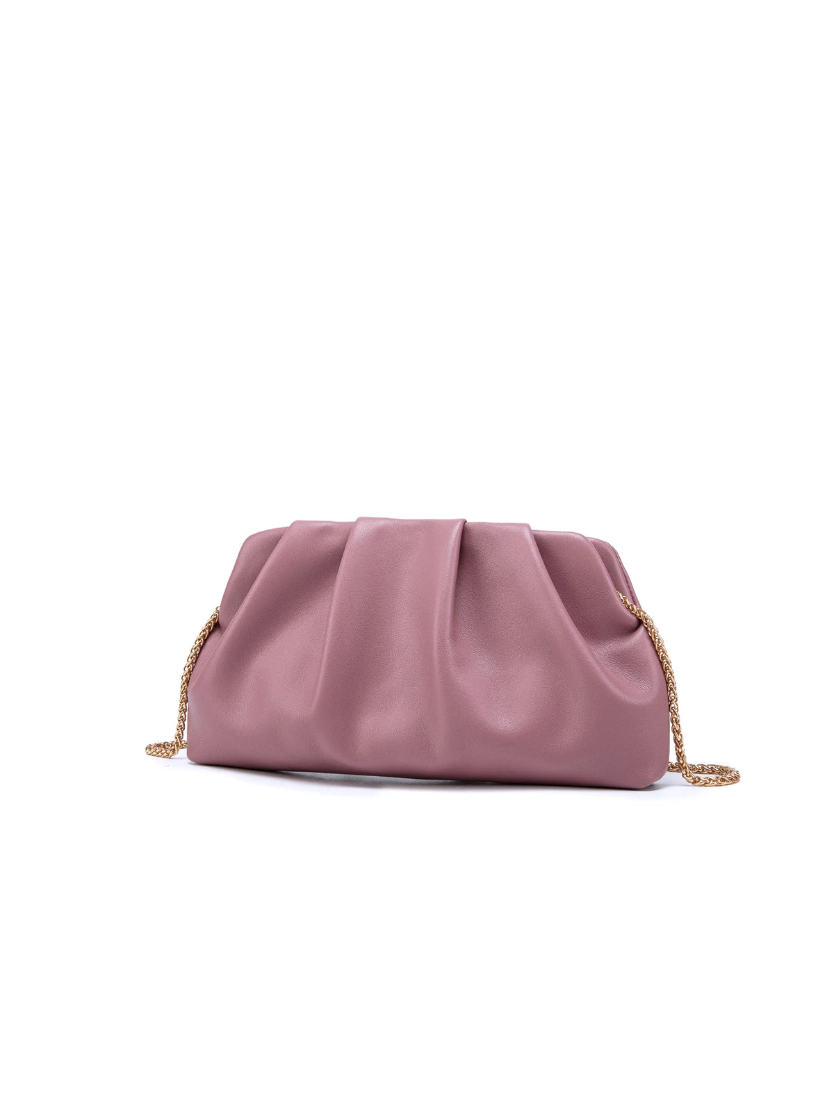 Clutch Fruncido con Cadena