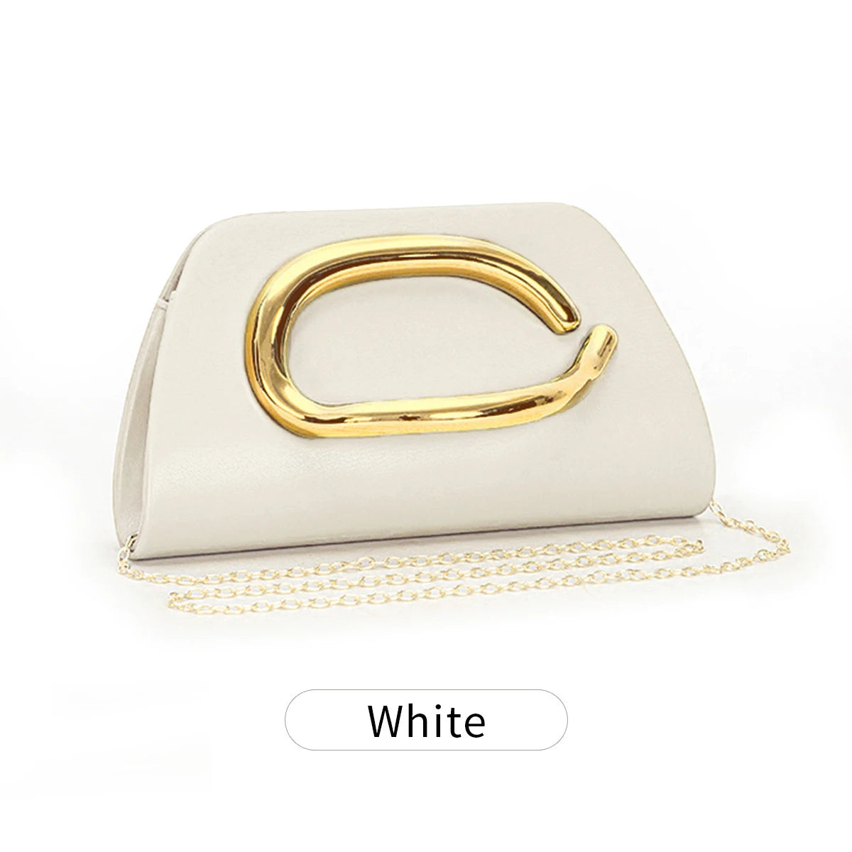 Clutch con Asa Dorada