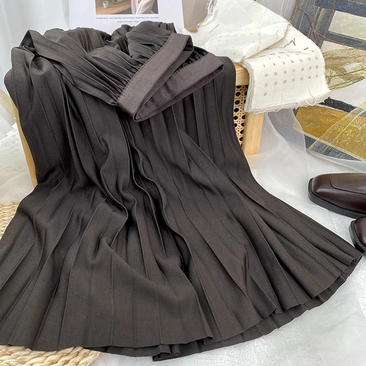 Falda Plisada Midi