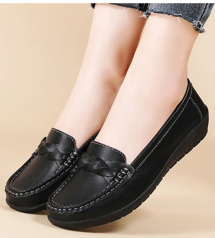 Mocasín Trenzado Cómodo