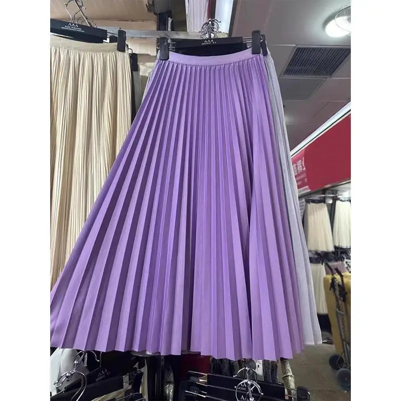 Falda Plisada Midi