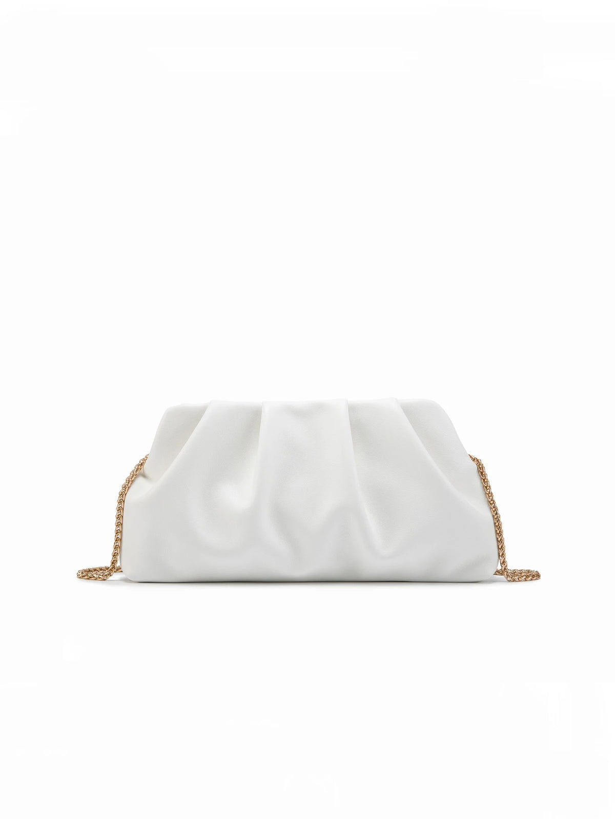 Clutch Fruncido con Cadena