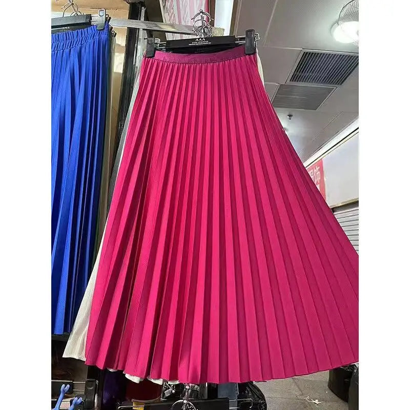 Falda Plisada Midi