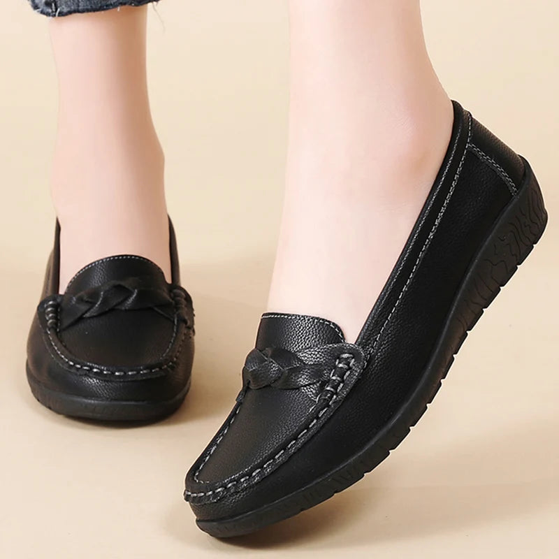 Mocasín Trenzado Cómodo
