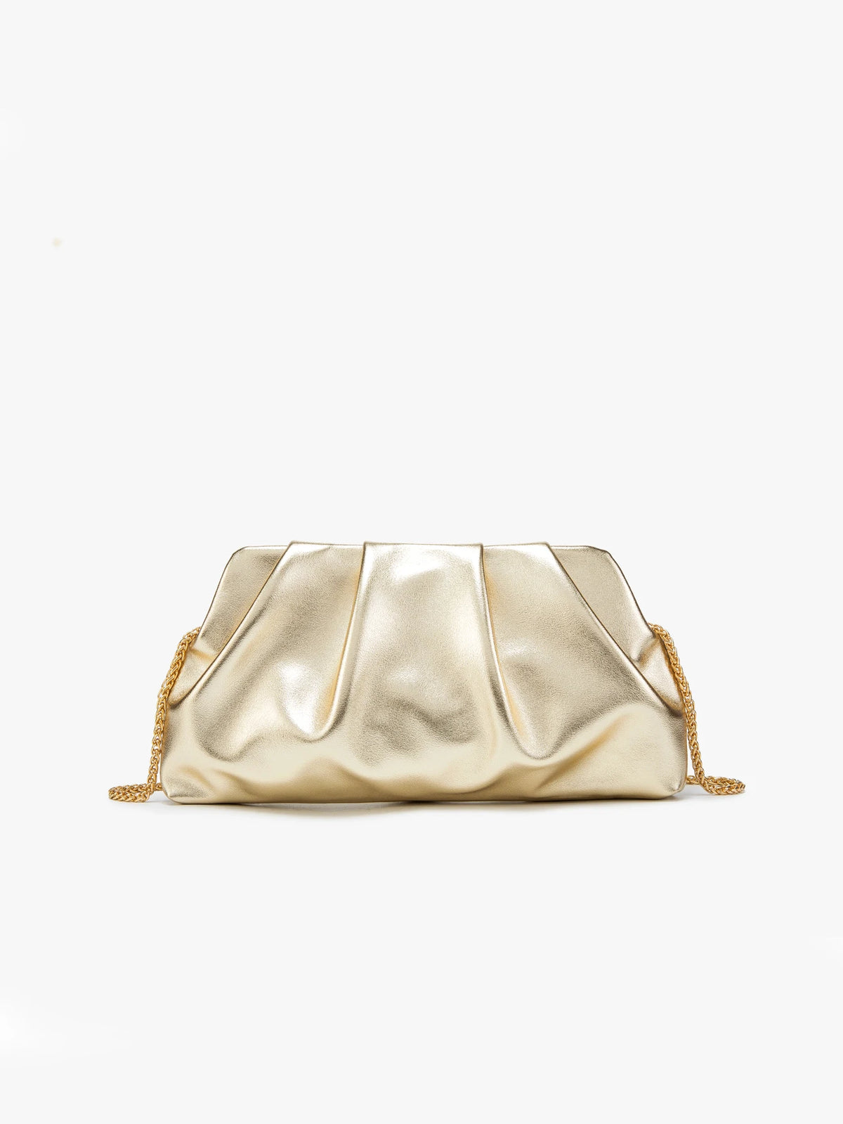 Clutch Fruncido con Cadena