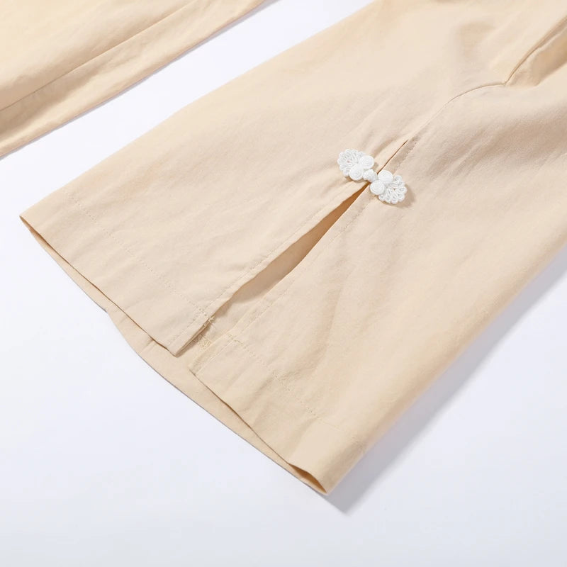 Conjunto Acolchado Cuello Mao