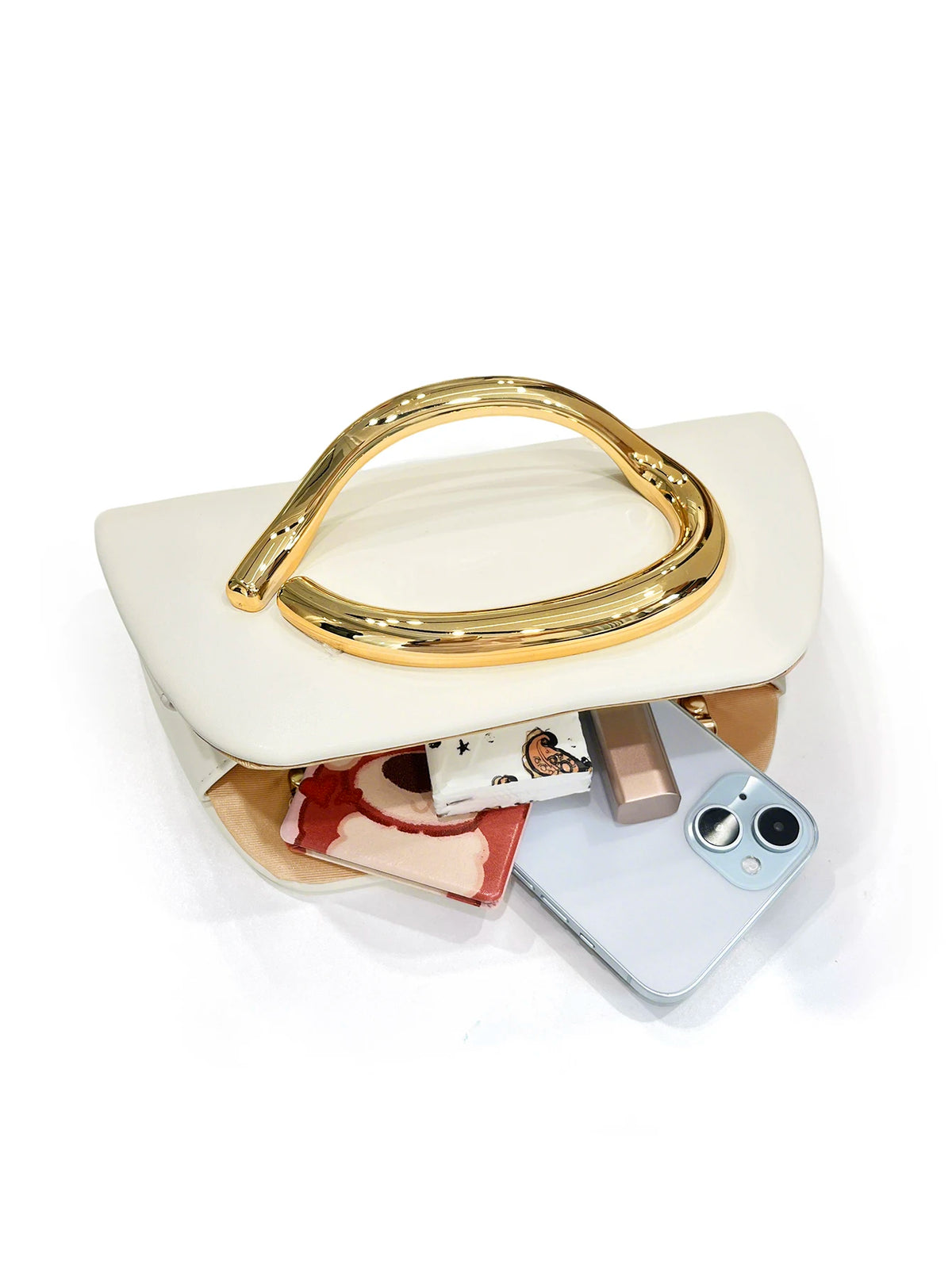 Clutch con Asa Dorada