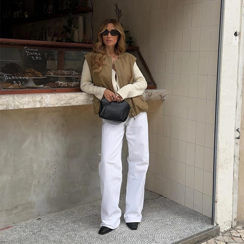 Gabardina Larga de Cuello Alto