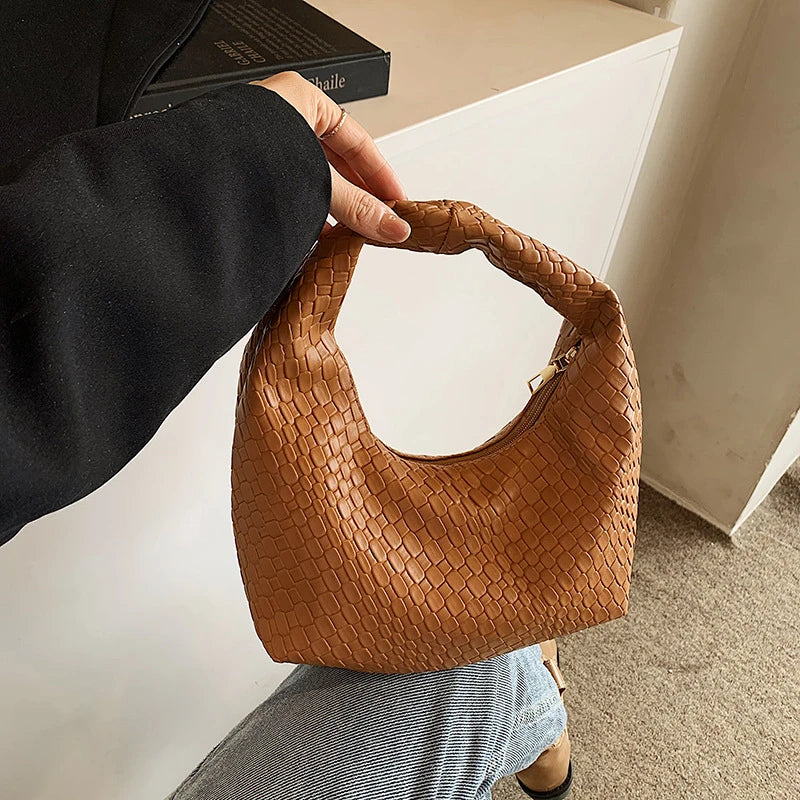 Bolso Hobo Trenzado