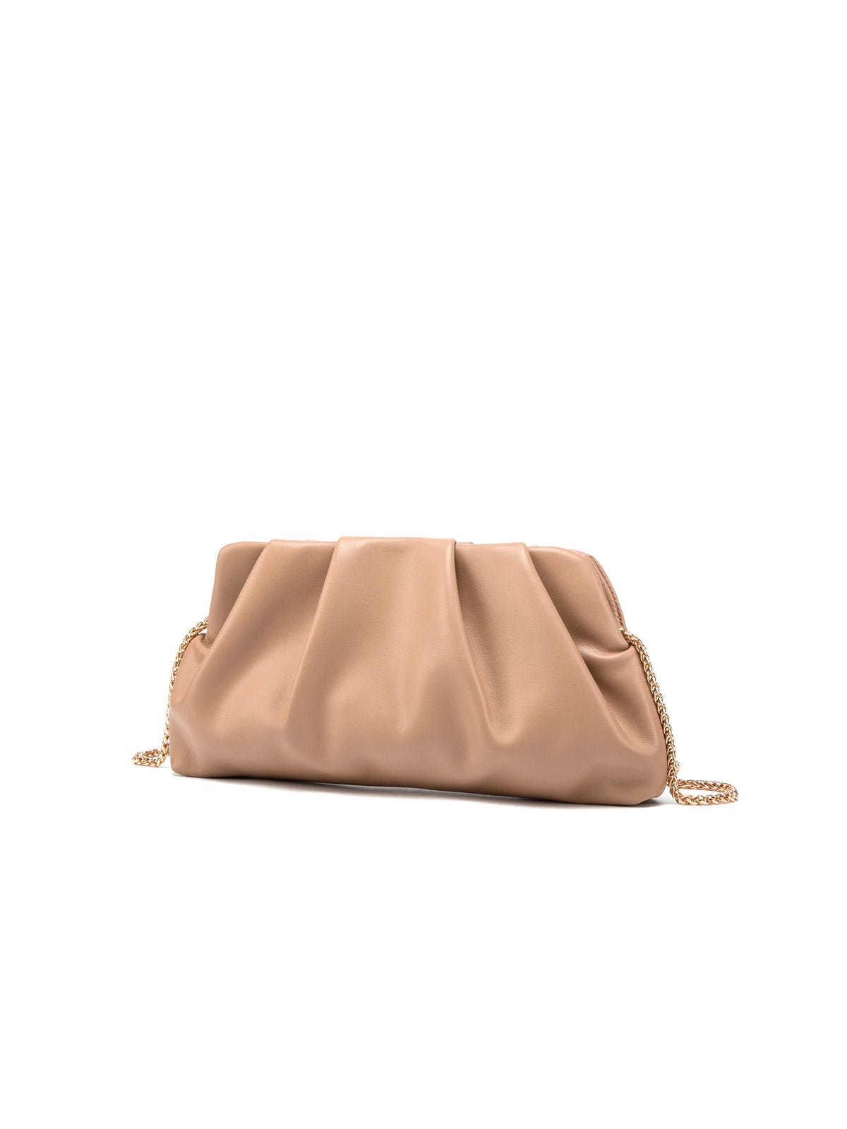 Clutch Fruncido con Cadena