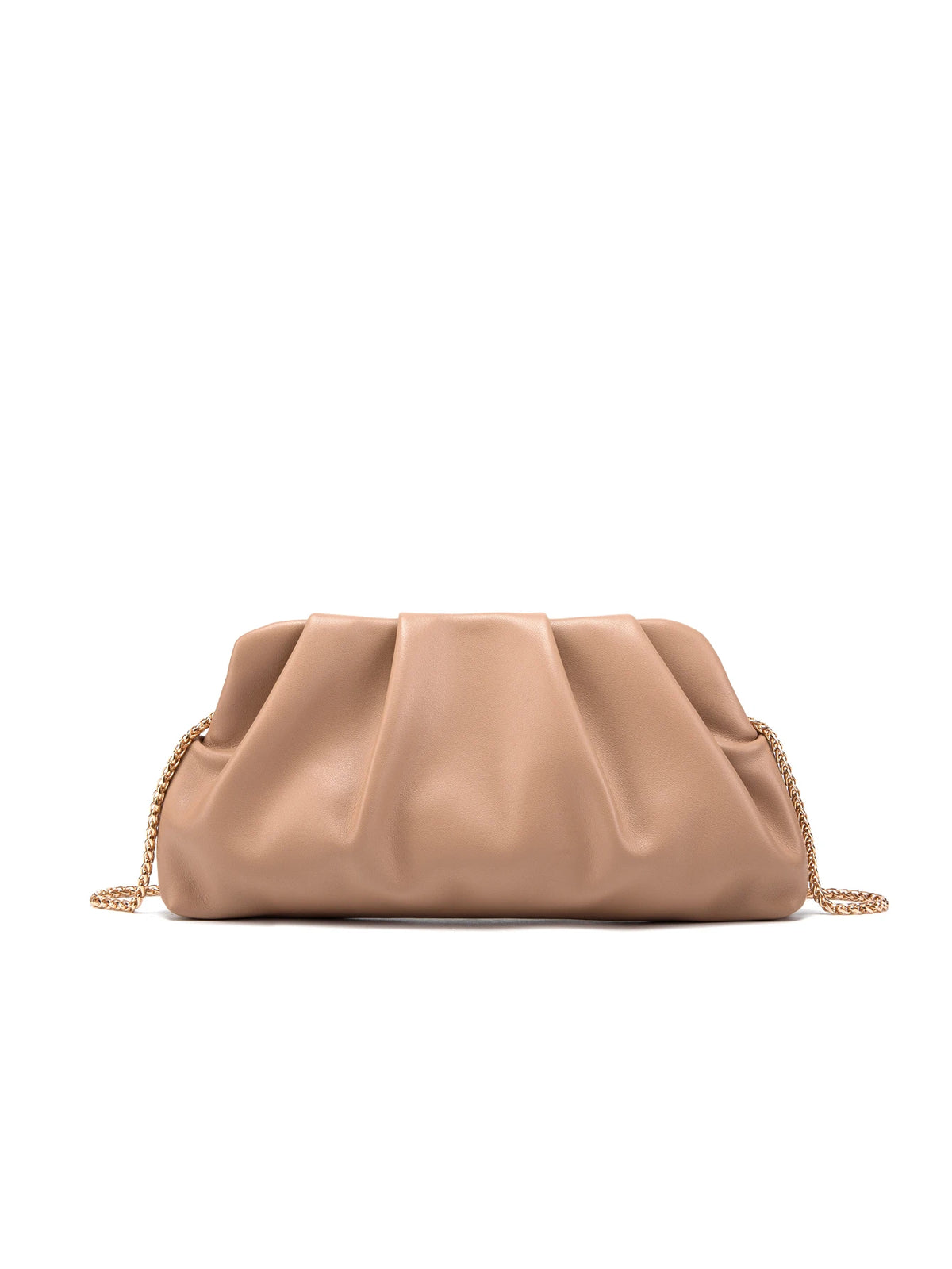 Clutch Fruncido con Cadena