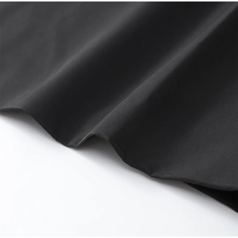 Gabardina Larga de Cuello Alto