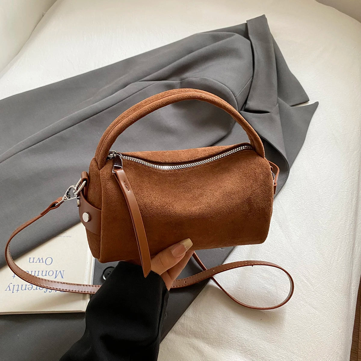 Mini Bolso de Mano Retro