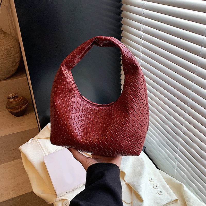 Bolso Hobo Trenzado