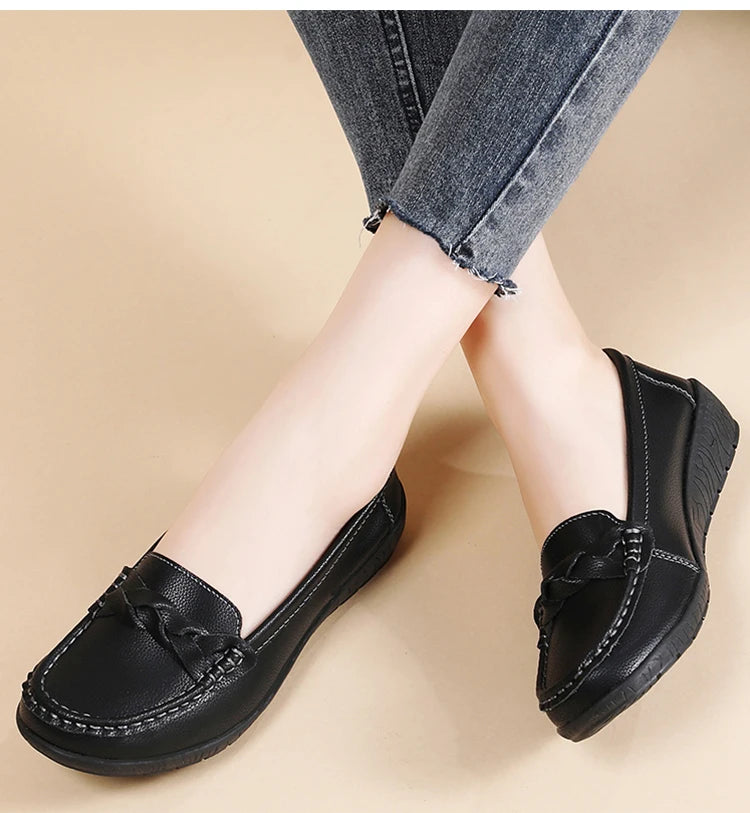 Mocasín Trenzado Cómodo
