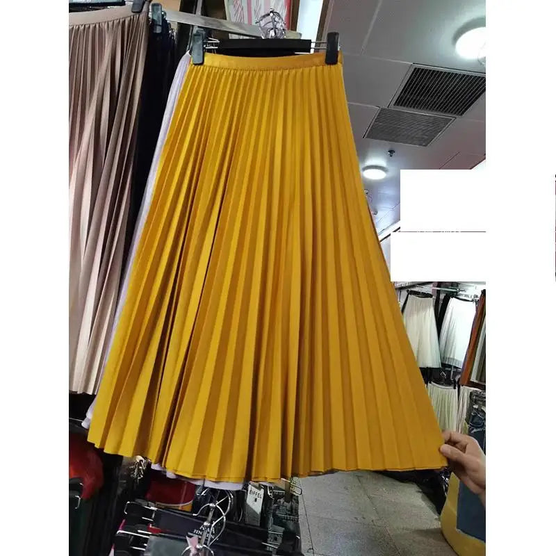 Falda Plisada Midi
