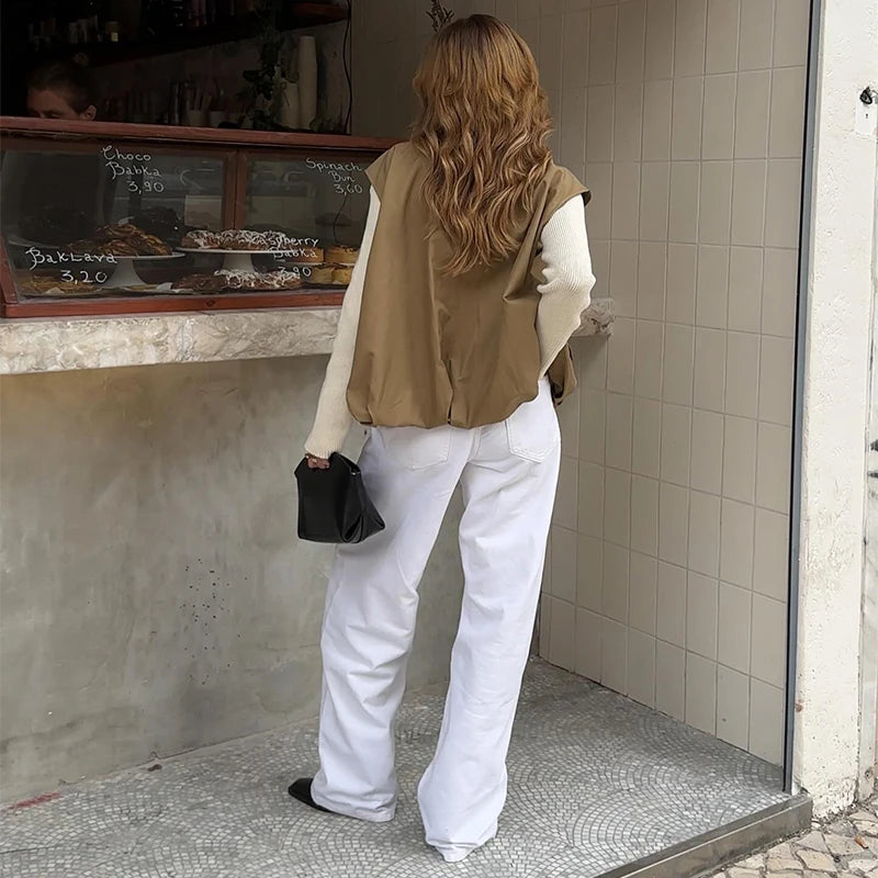 Gabardina Larga de Cuello Alto
