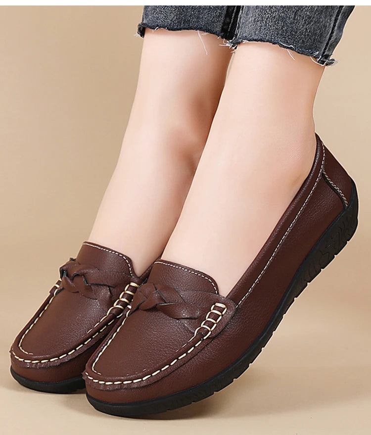 Mocasín Trenzado Cómodo