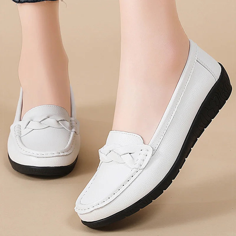 Mocasín Trenzado Cómodo