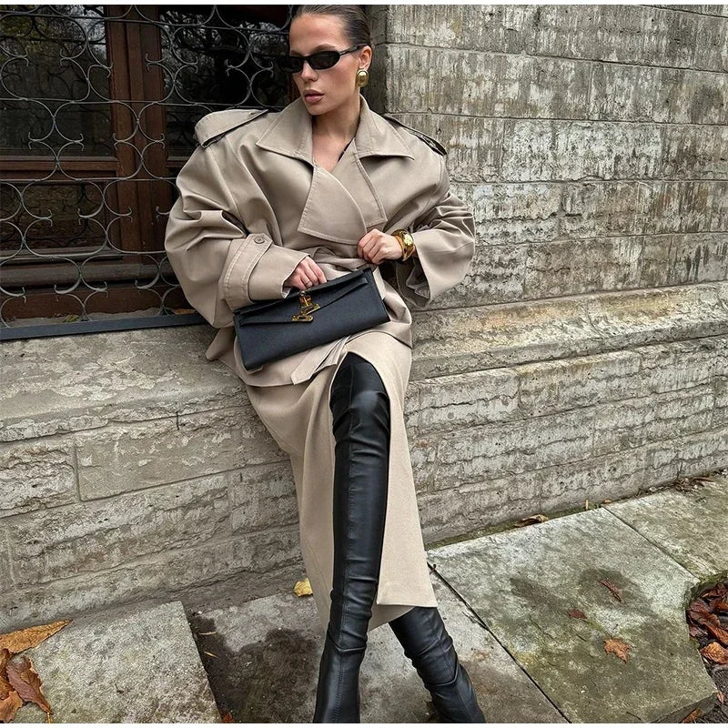 Chaqueta Gabardina Corta con Lazada