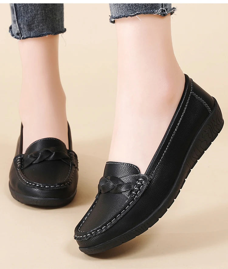 Mocasín Trenzado Cómodo